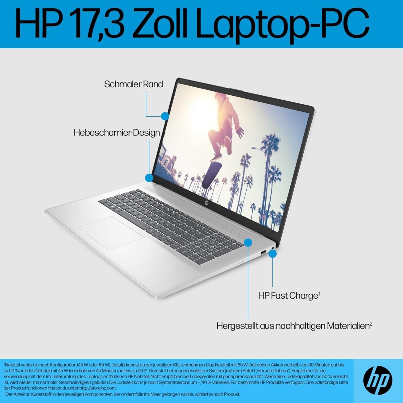 HP Laptop 17 met Intel Core i7-1355U - Afbeelding 6
