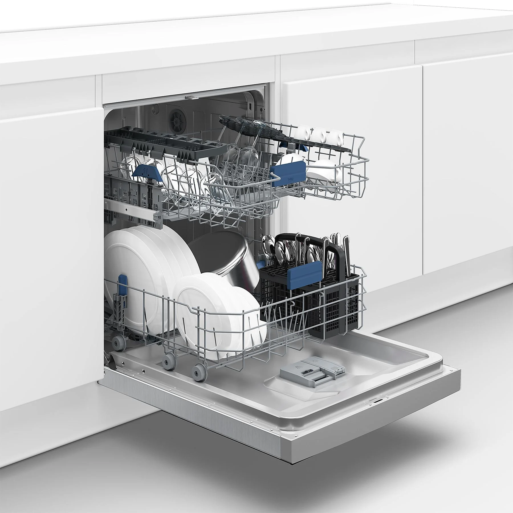 BEKO BDUN36451X Vaatwasser (Inbouw, 598 mm breed, 42 dB (A), B) - Afbeelding 2