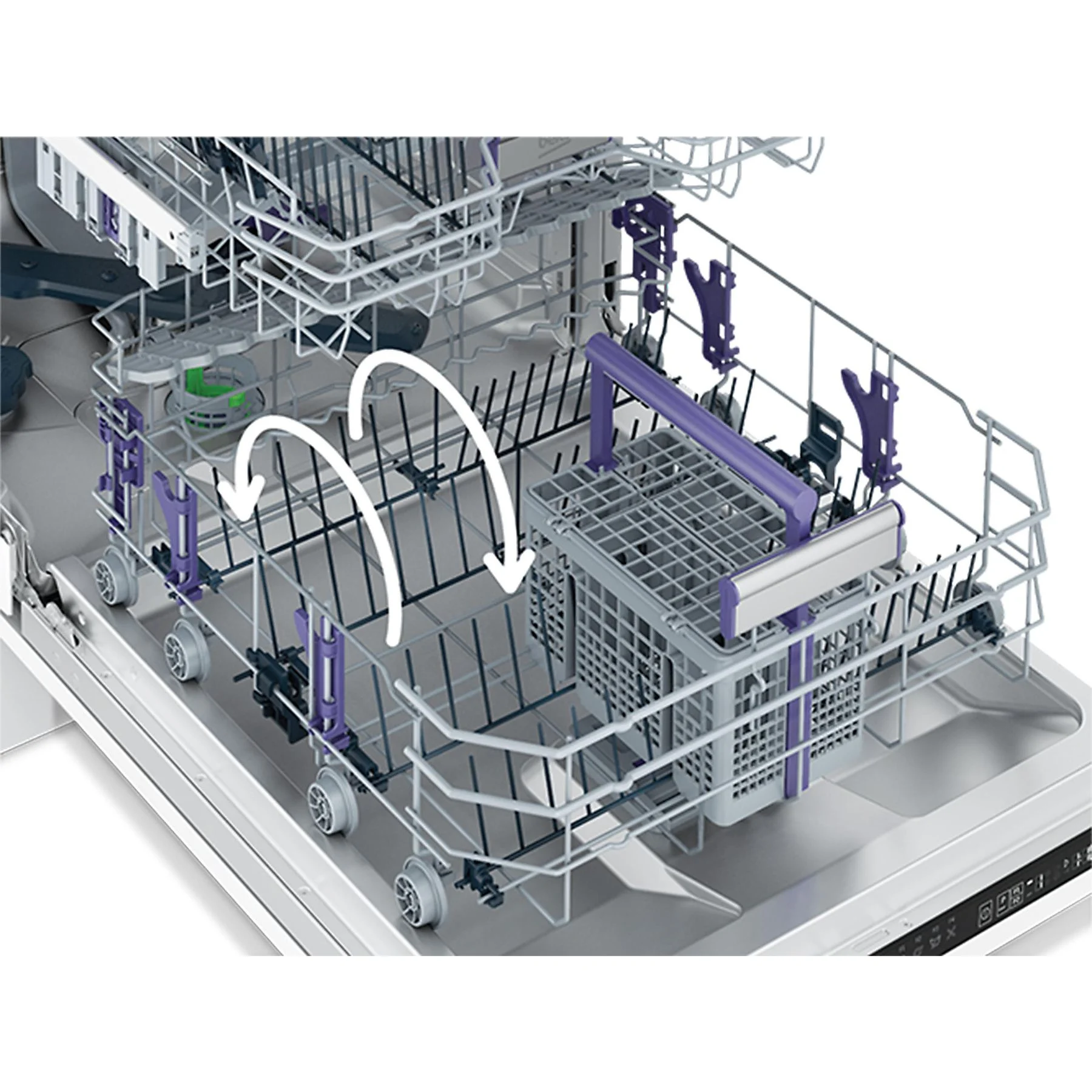 BEKO BDUN36451X Vaatwasser (Inbouw, 598 mm breed, 42 dB (A), B) - Afbeelding 4