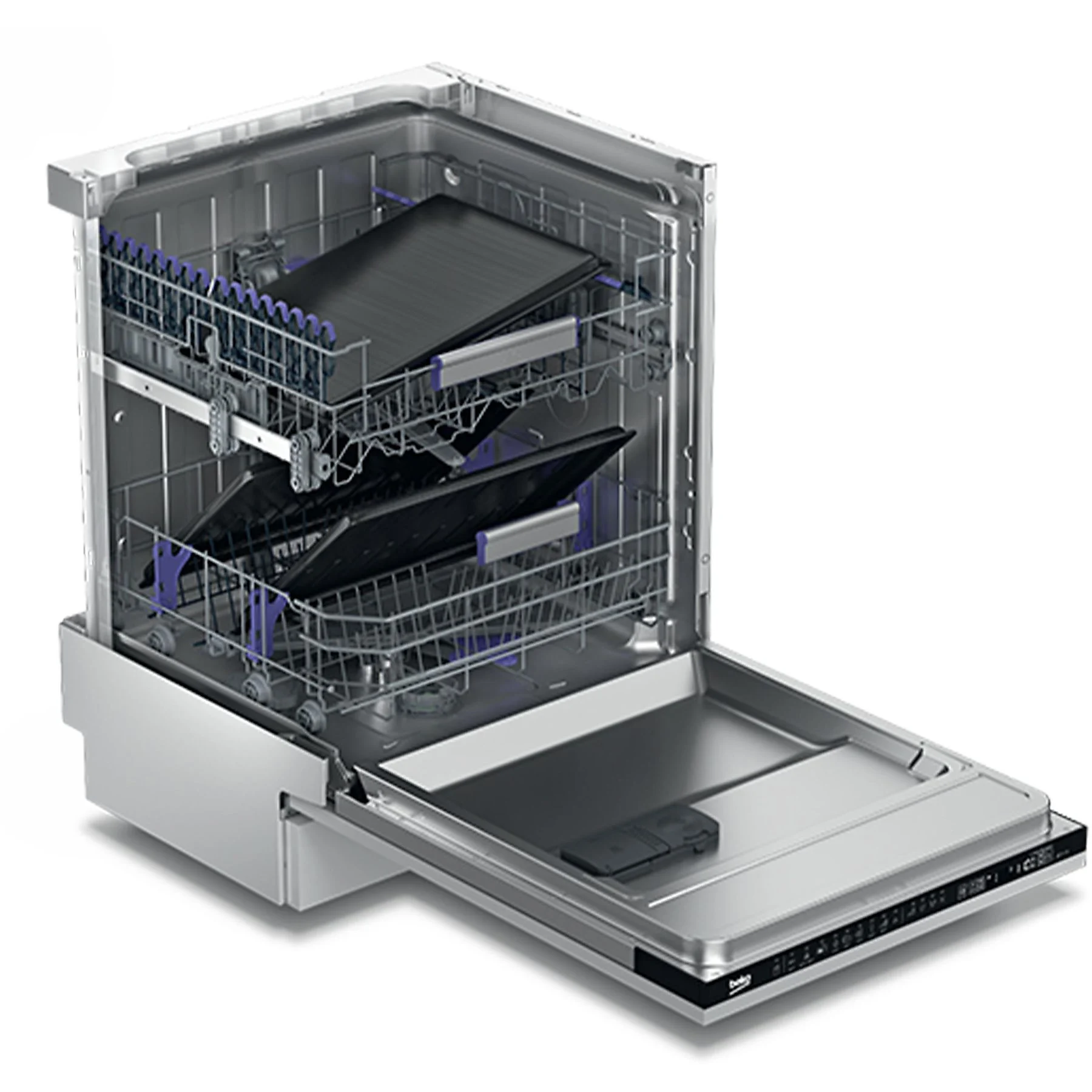 BEKO BDUN36451X Vaatwasser (Inbouw, 598 mm breed, 42 dB (A), B) - Afbeelding 5