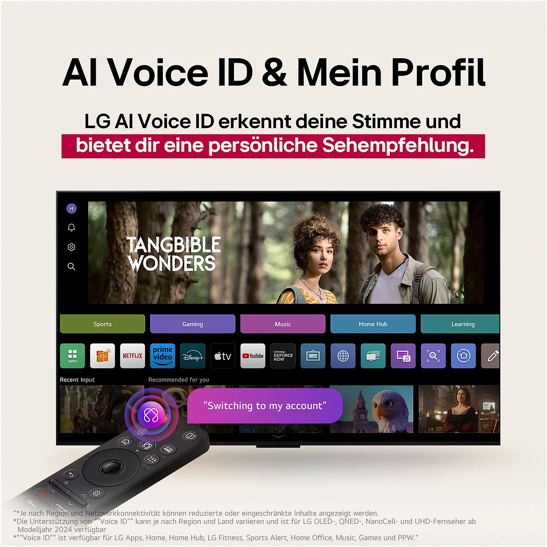 LG OLED77C57LA OLED evo TV (plat, 77 inch / 195 cm, OLED 4K, SMART TV) - Afbeelding 9