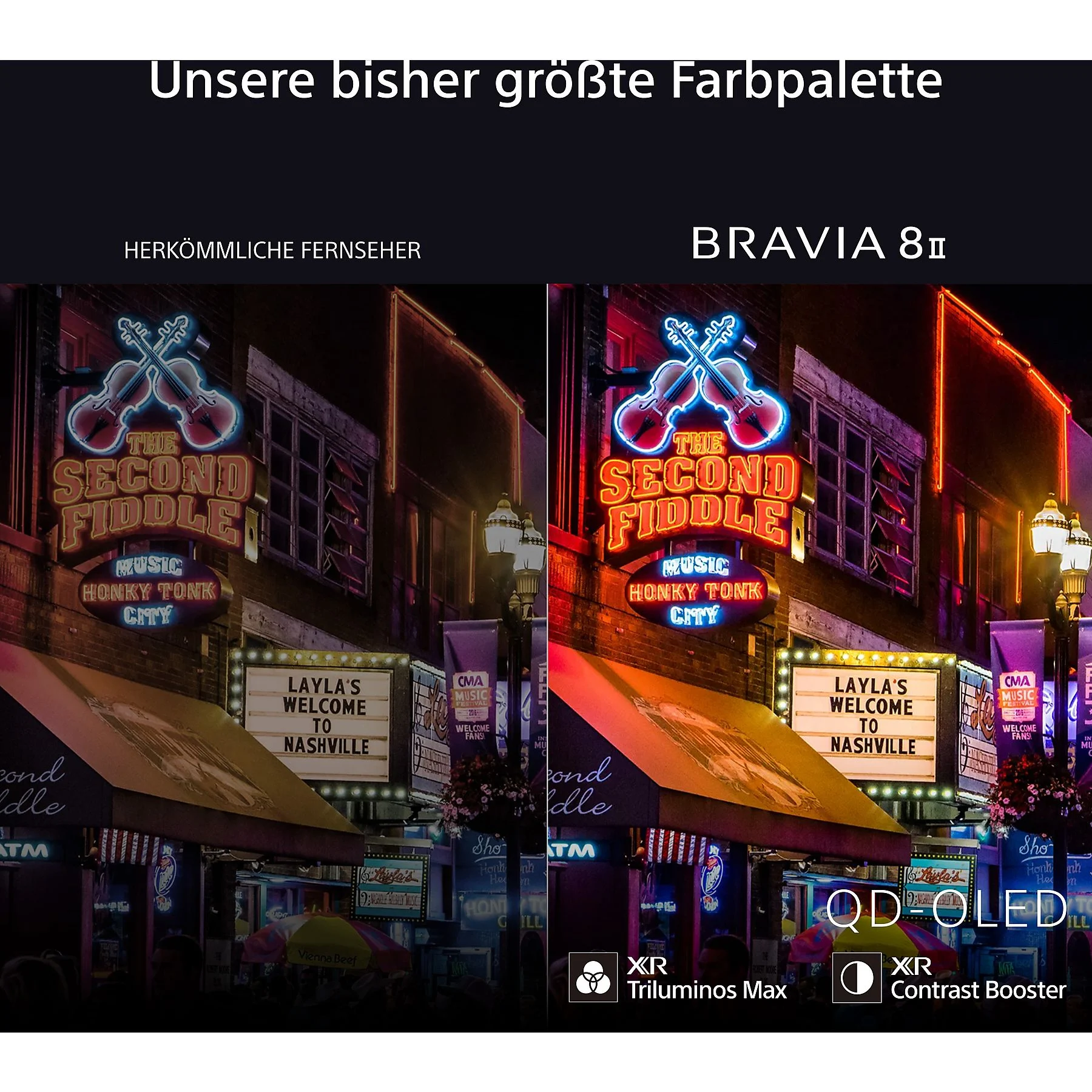 SONY BRAVIA 8 II K55XR8 OLED TV (55 inch / 139 cm, OLED 4K, SMART TV) - Afbeelding 2