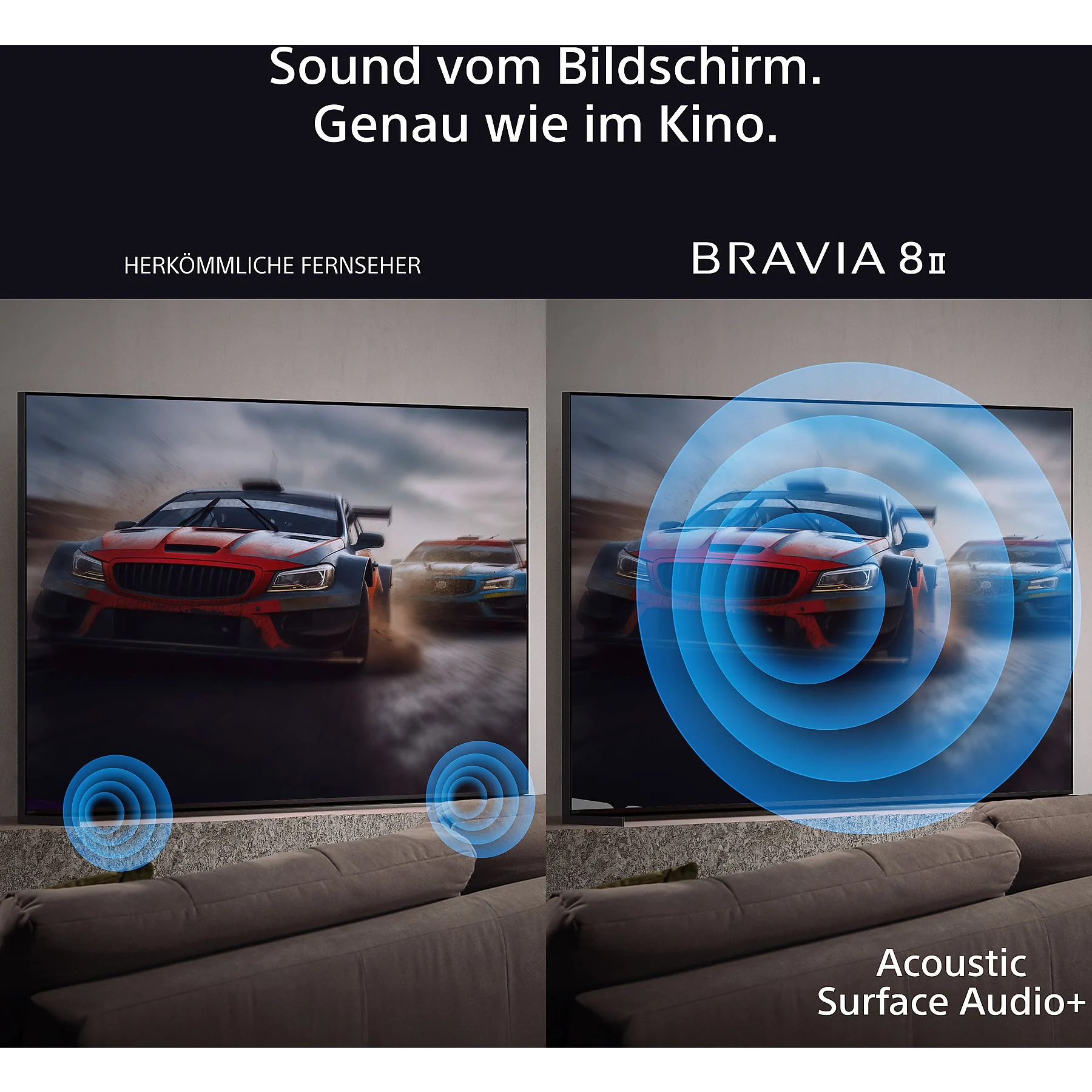 SONY BRAVIA 8 II K55XR8 OLED TV (55 inch / 139 cm, OLED 4K, SMART TV) - Afbeelding 3