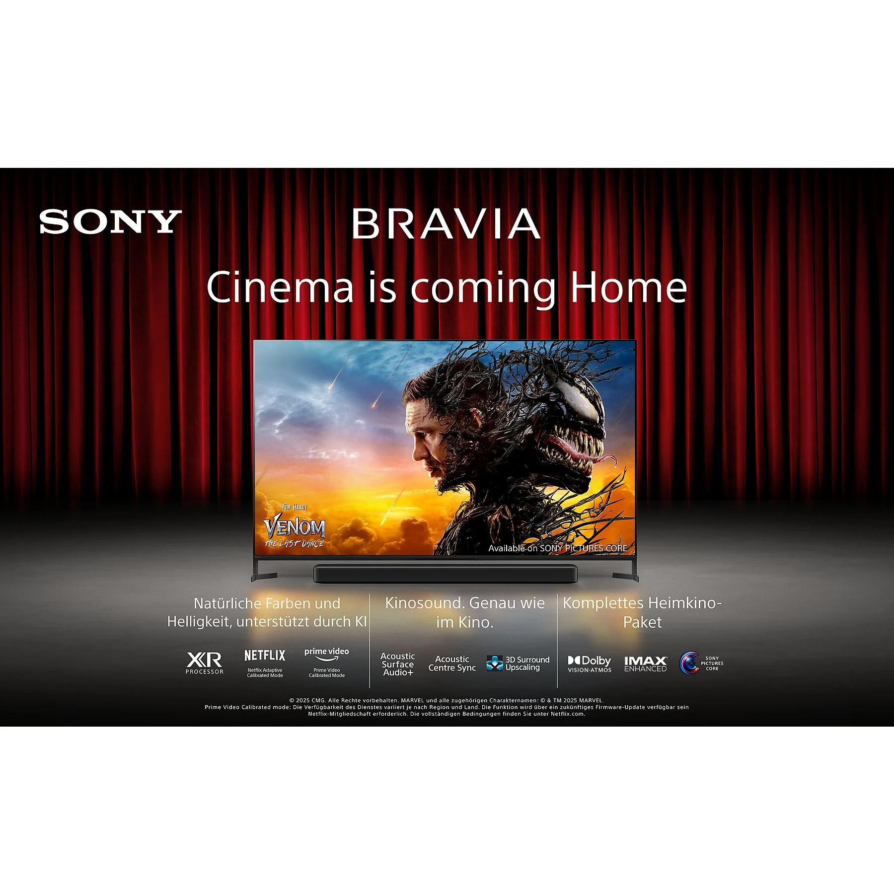 SONY BRAVIA 8 II K55XR8 OLED TV (55 inch / 139 cm, OLED 4K, SMART TV) - Afbeelding 8