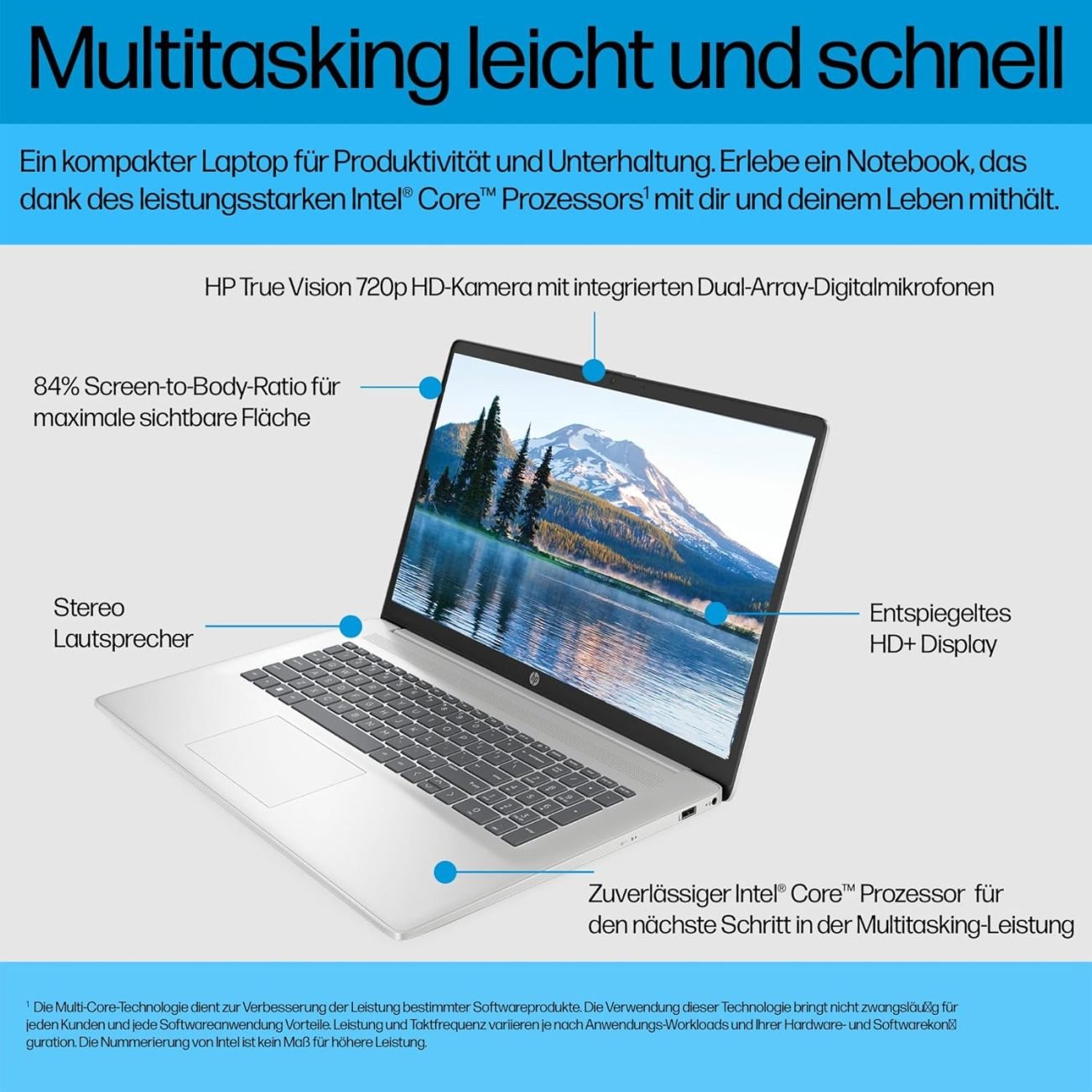 HP Laptop 17 met Intel Core i7-1355U - Afbeelding 8